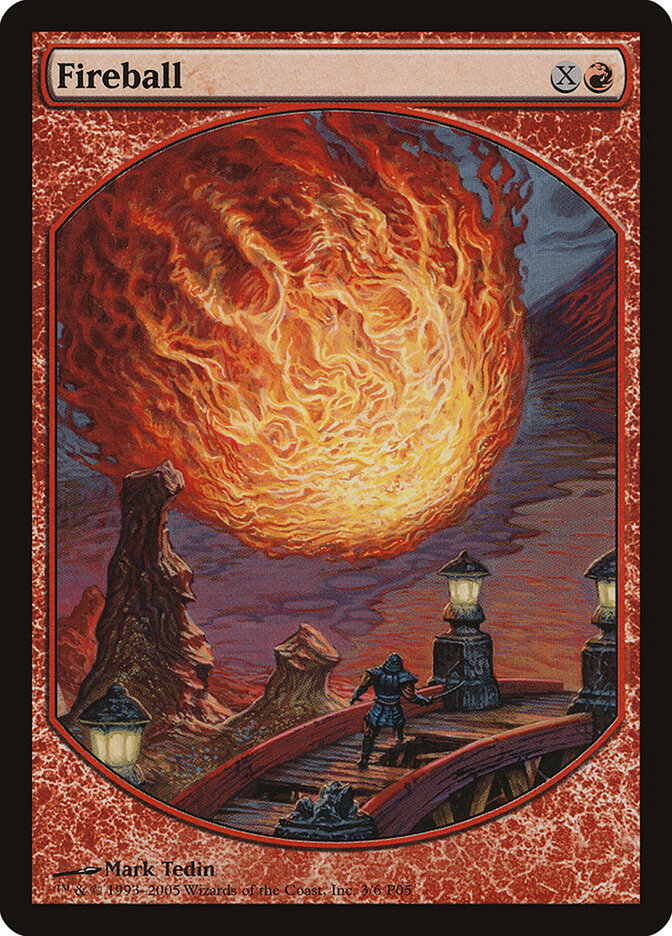 Fireball card front