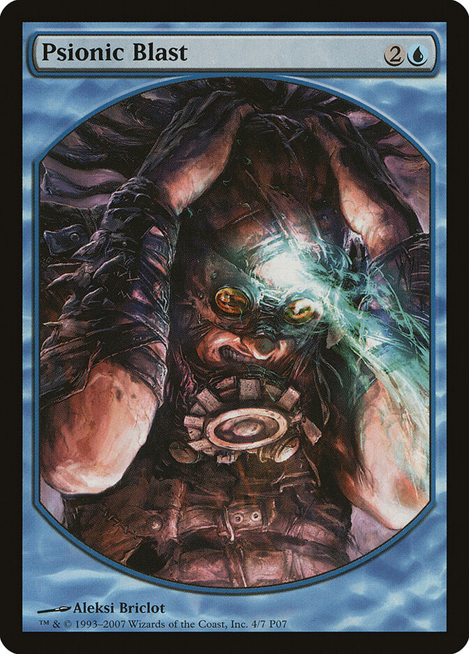 Psionic Blast card front