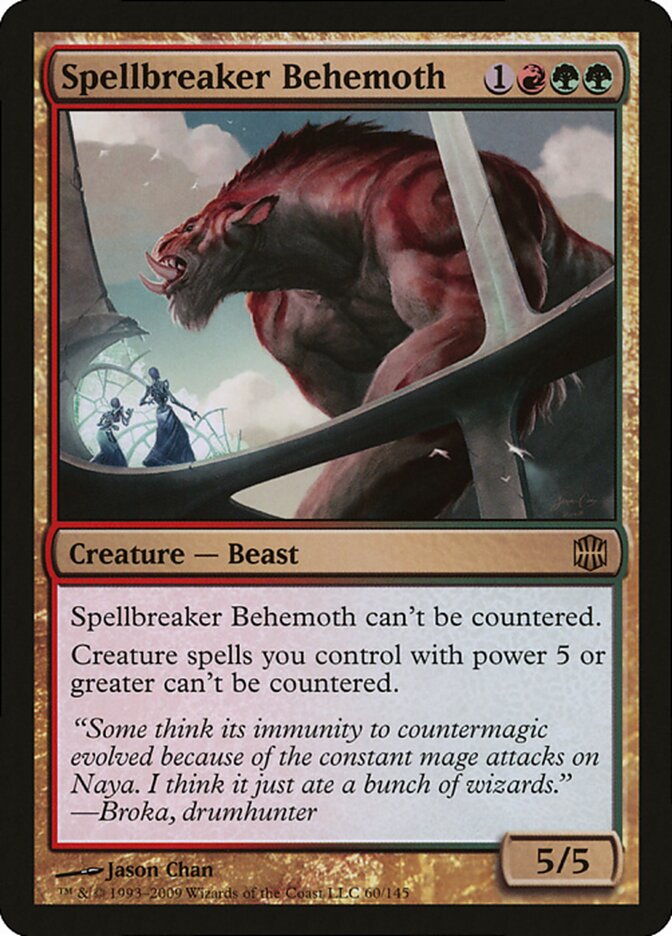 Spellbreaker Behemoth card front