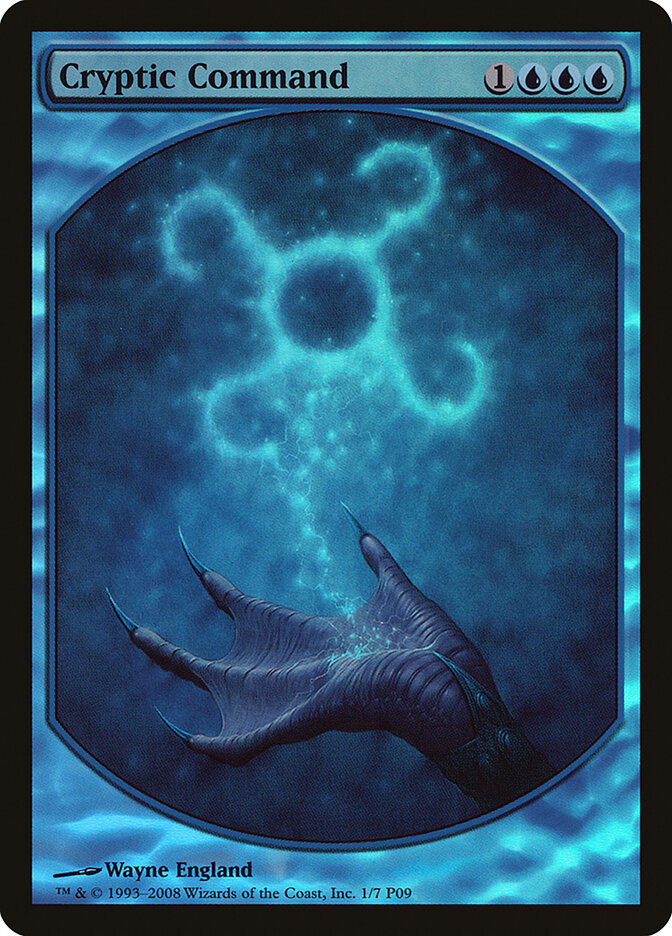 Cryptic Command card front