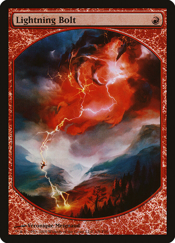 Lightning Bolt card front