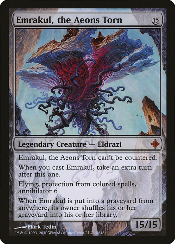 Emrakul, the Aeons Torn card front