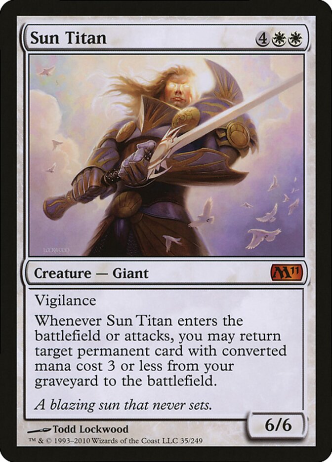 Sun Titan card front