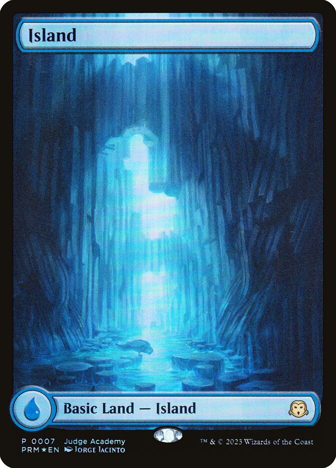 Island card front