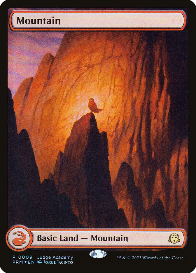 Mountain card front