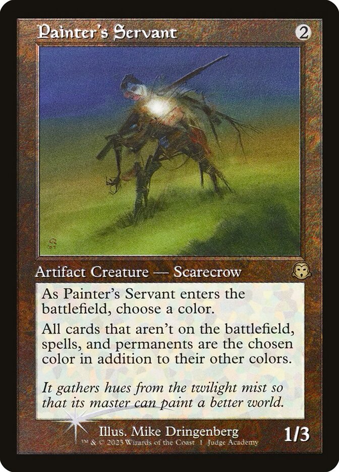 Painter's Servant card front