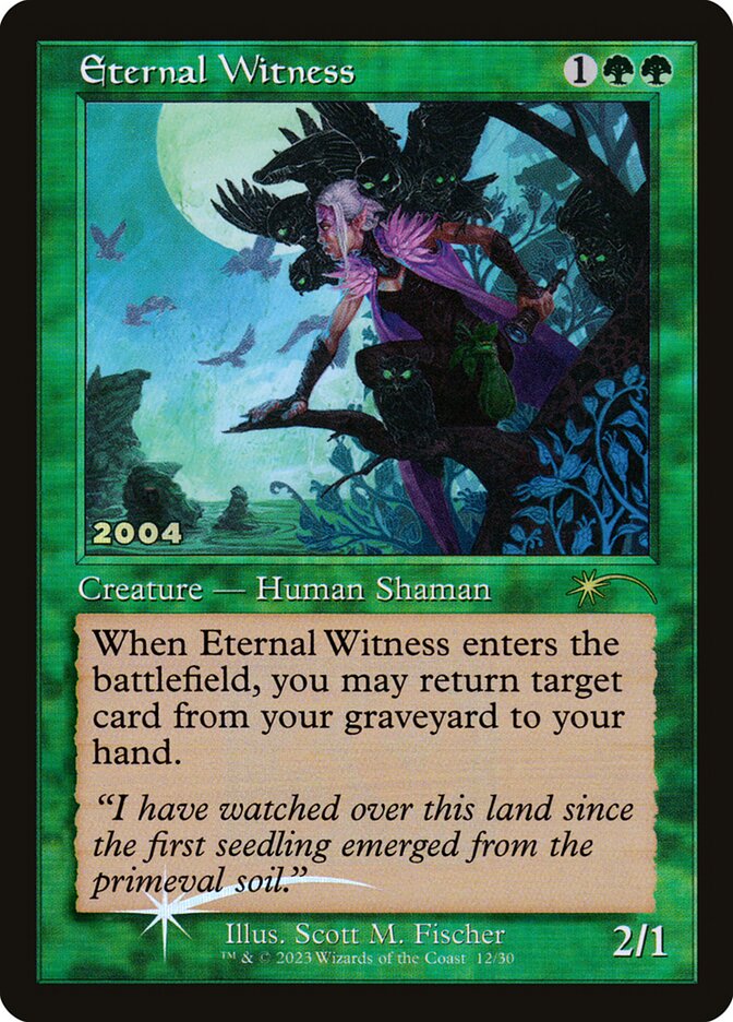 Eternal Witness card front