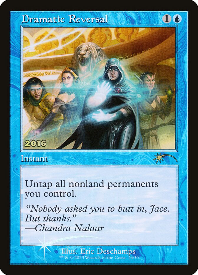 Dramatic Reversal card front