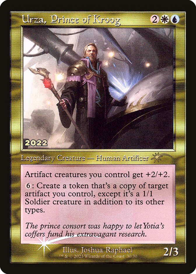 Urza, Prince of Kroog card front