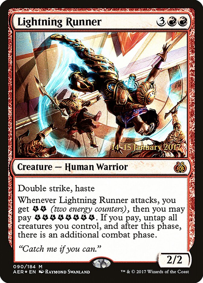 Lightning Runner card front