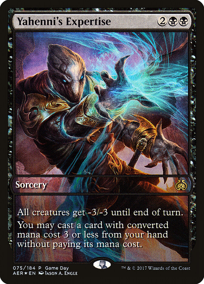 Yahenni's Expertise card front