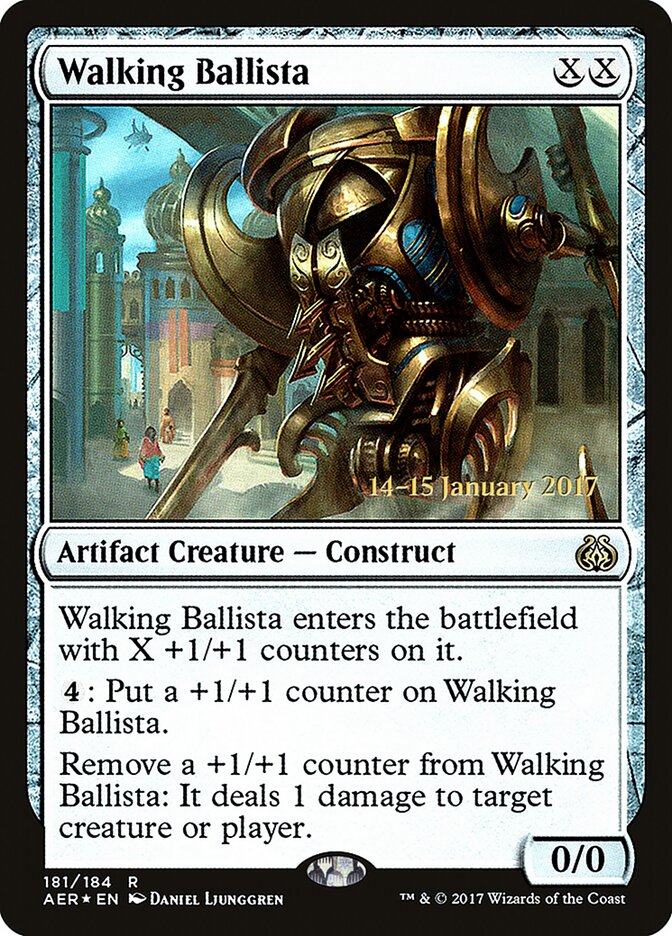 Walking Ballista card front