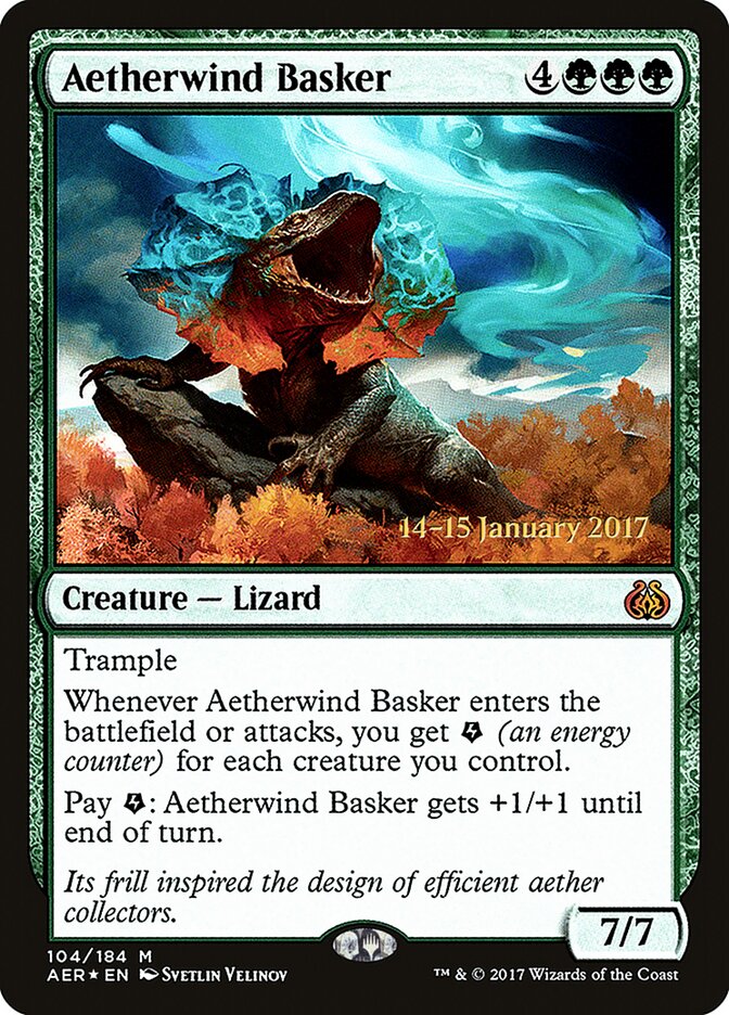 Aetherwind Basker card front