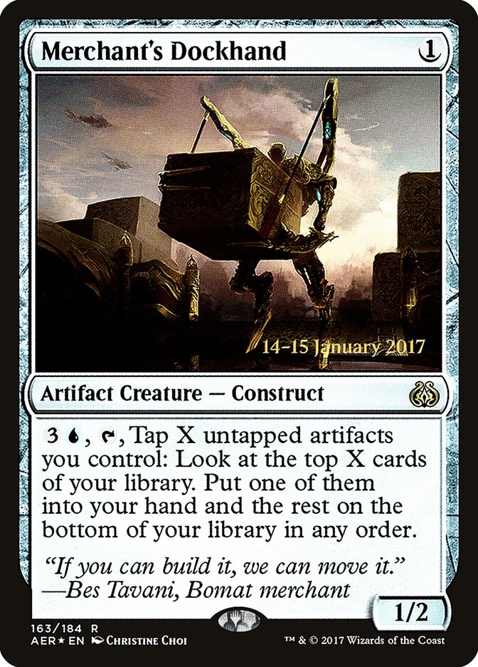 Merchant's Dockhand card front