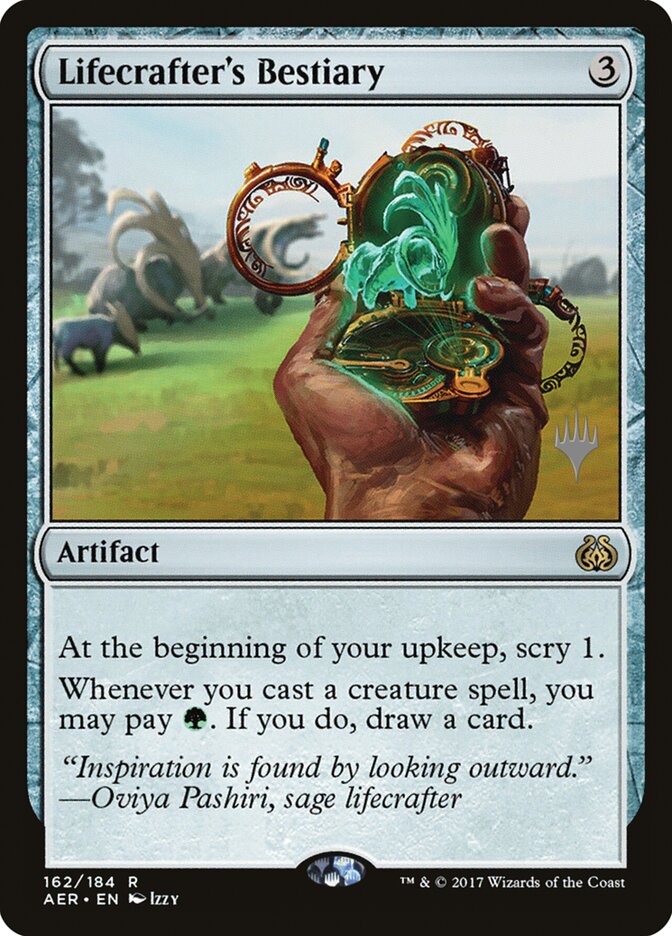 Lifecrafter's Bestiary card front