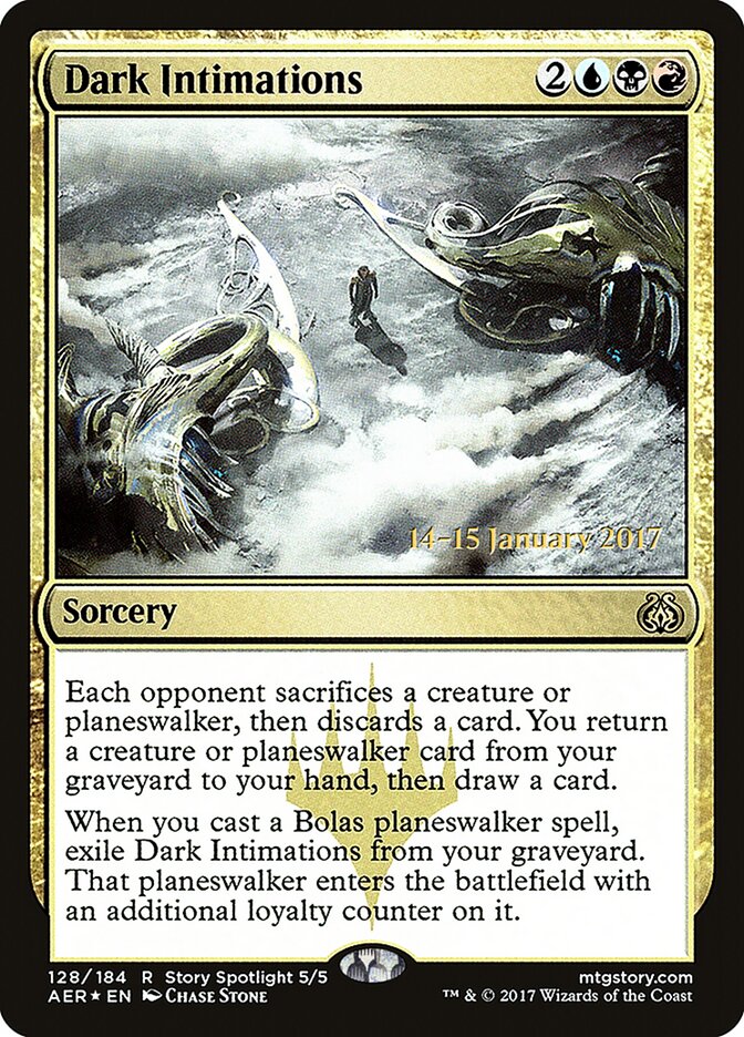 Dark Intimations card front