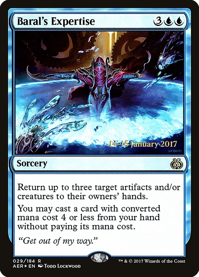 Baral's Expertise card front