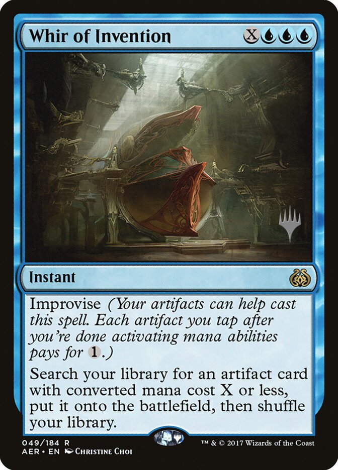 Whir of Invention card front