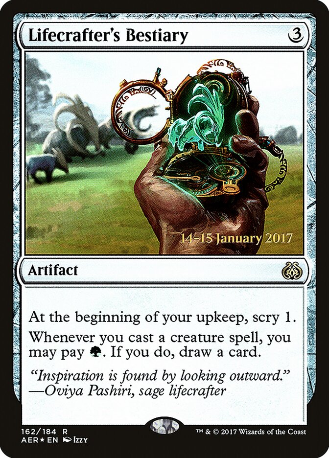 Lifecrafter's Bestiary card front