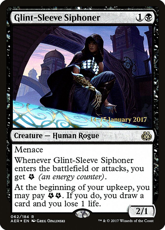 Glint-Sleeve Siphoner card front