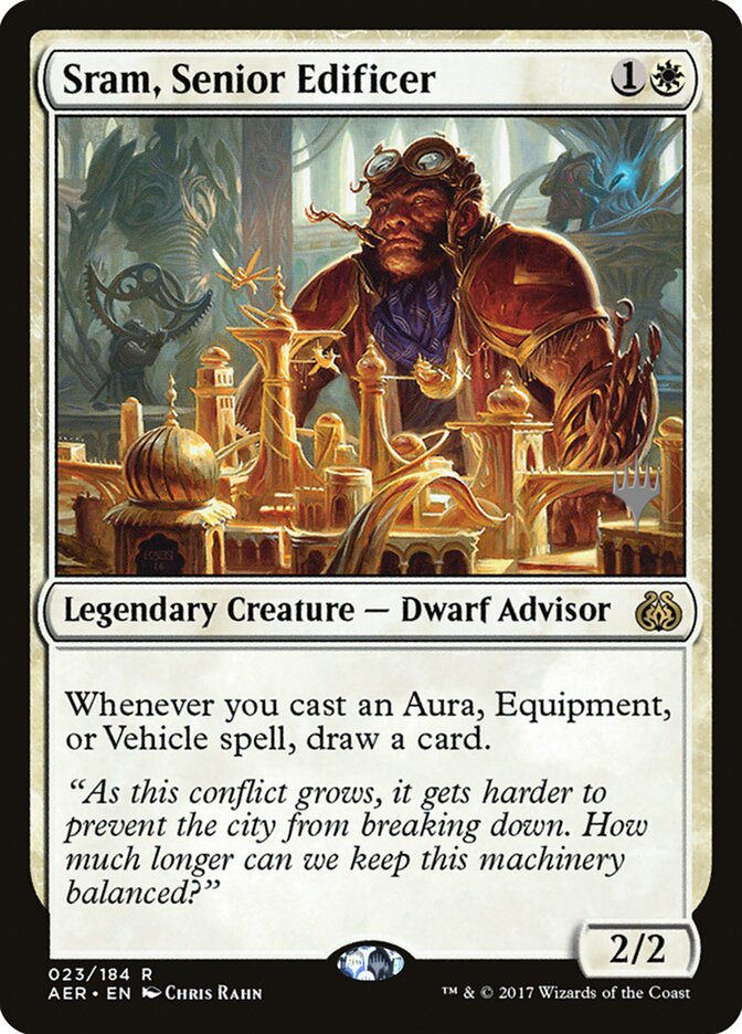 Sram, Senior Edificer card front