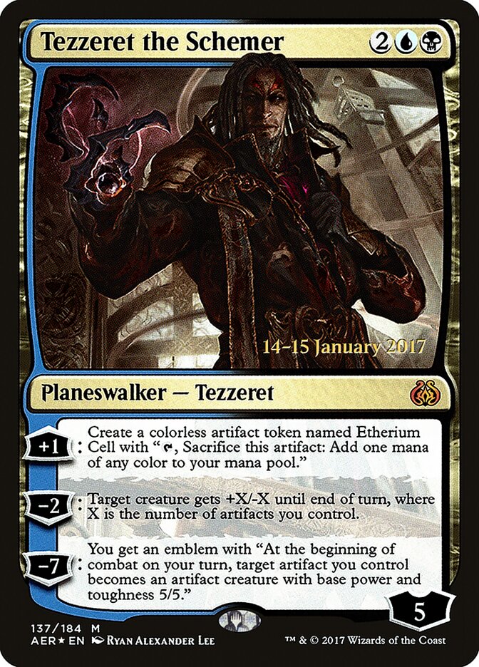 Tezzeret the Schemer card front