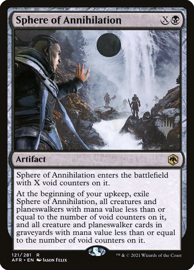 Sphere of Annihilation card front