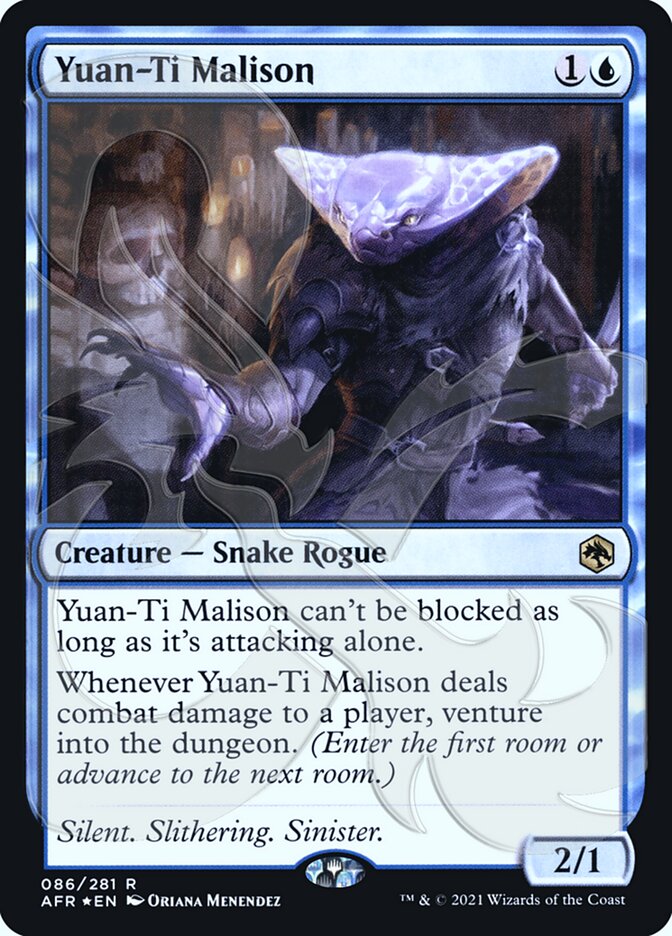 Yuan-Ti Malison card front