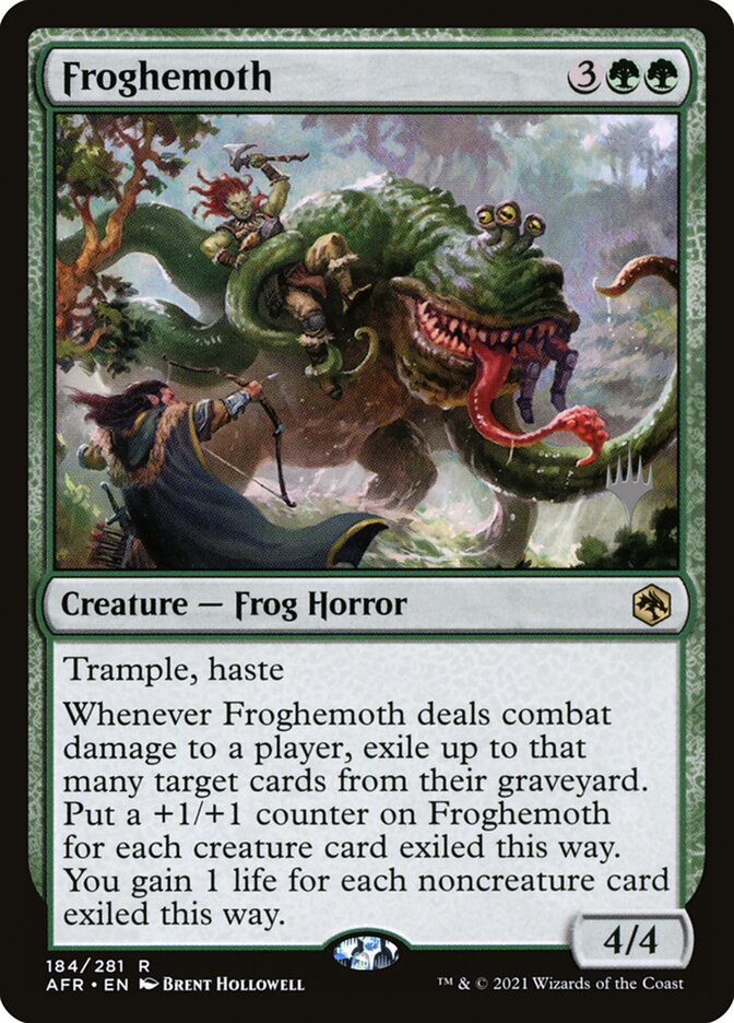 Froghemoth card front
