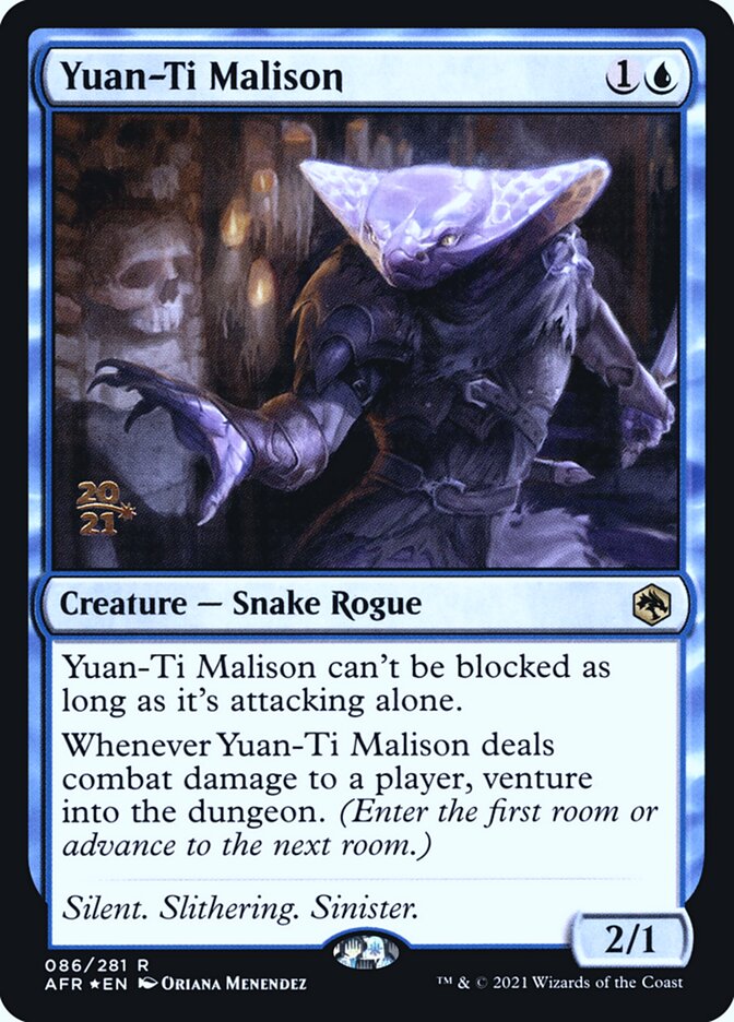 Yuan-Ti Malison card front