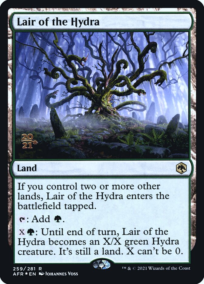 Lair of the Hydra card front