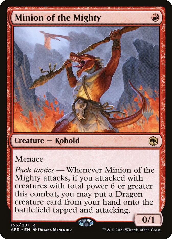 Minion of the Mighty card front