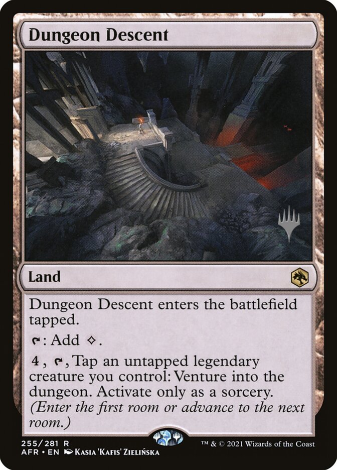 Dungeon Descent card front