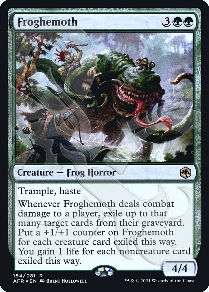 Froghemoth card front