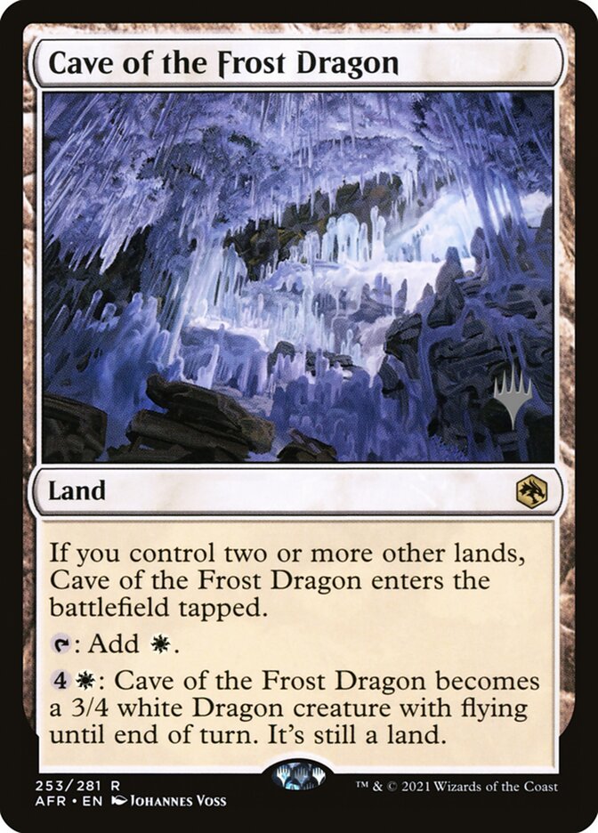 Cave of the Frost Dragon card front