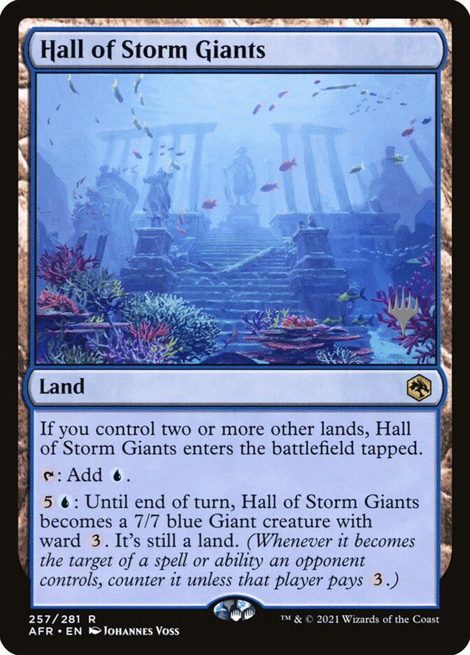 Hall of Storm Giants card front