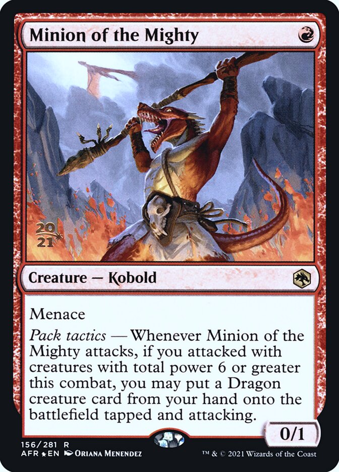 Minion of the Mighty card front