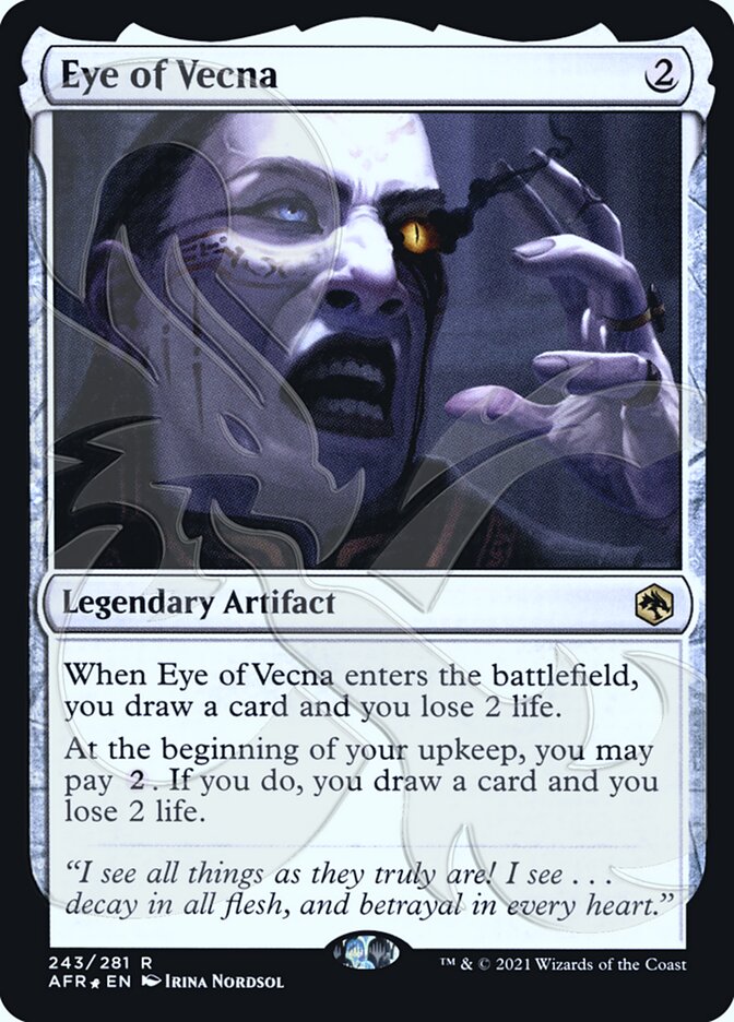 Eye of Vecna card front