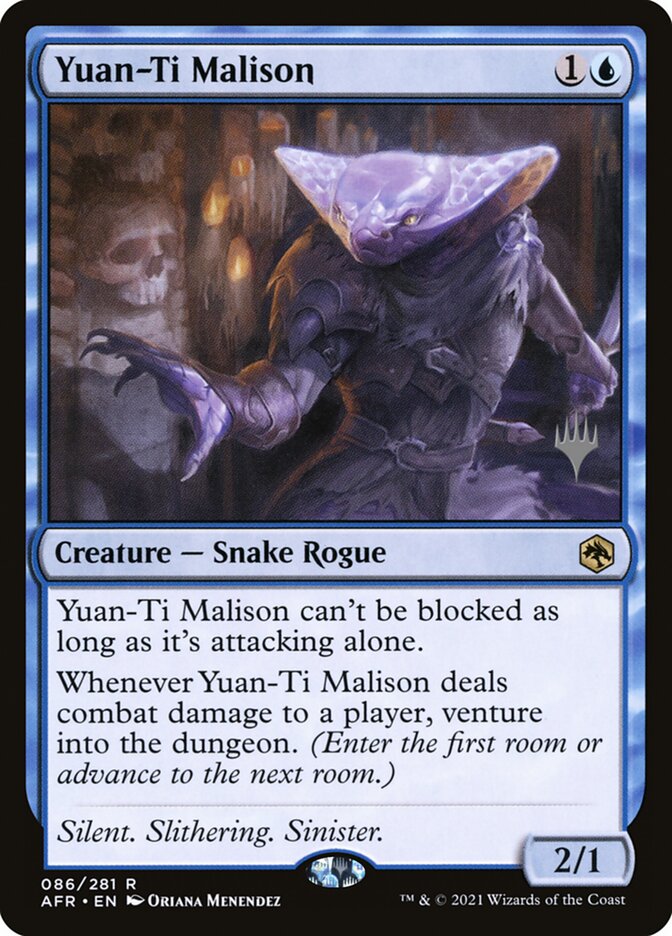 Yuan-Ti Malison card front