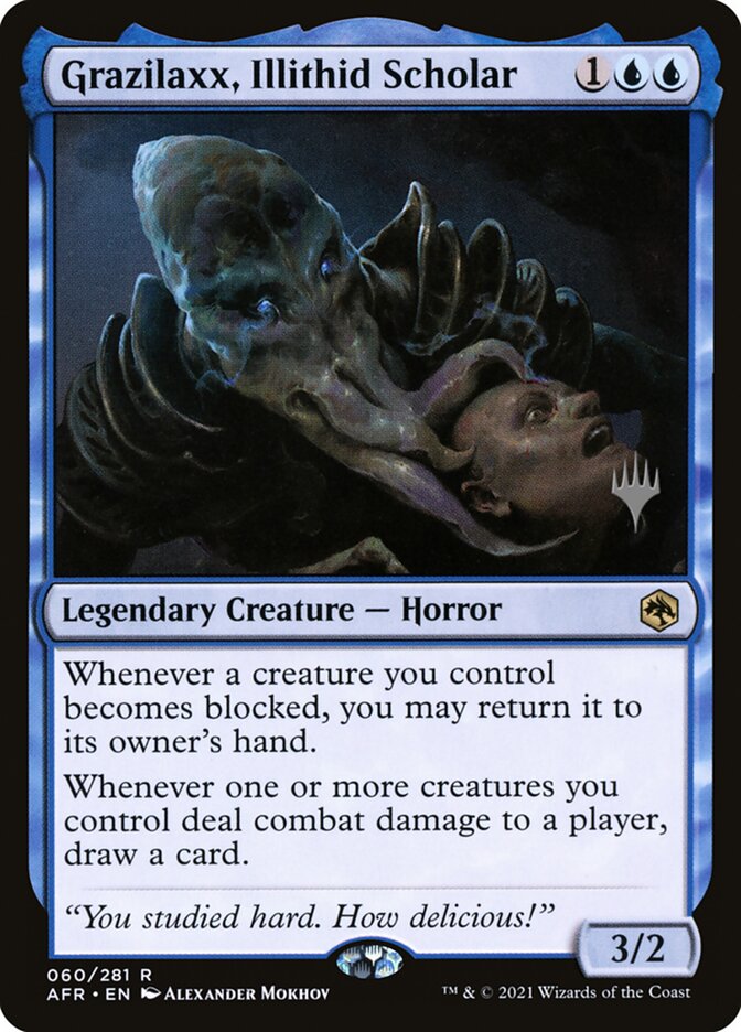 Grazilaxx, Illithid Scholar card front