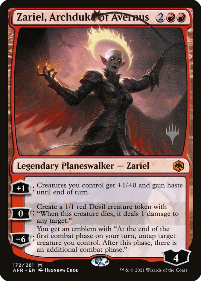 Zariel, Archduke of Avernus card front