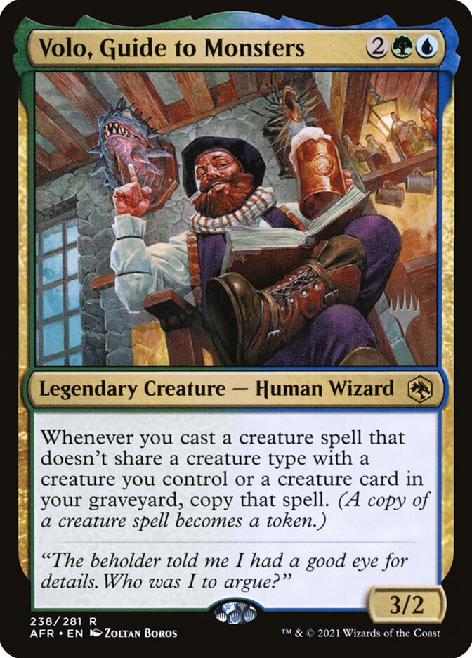 Volo, Guide to Monsters card front