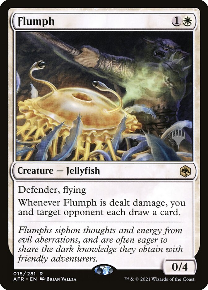 Flumph card front