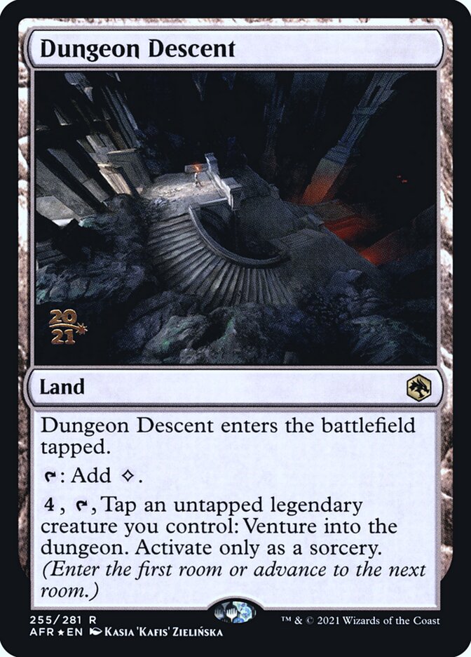 Dungeon Descent card front