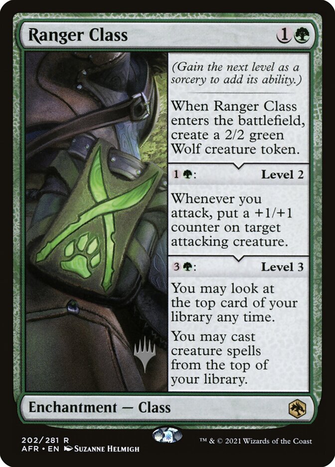 Ranger Class card front