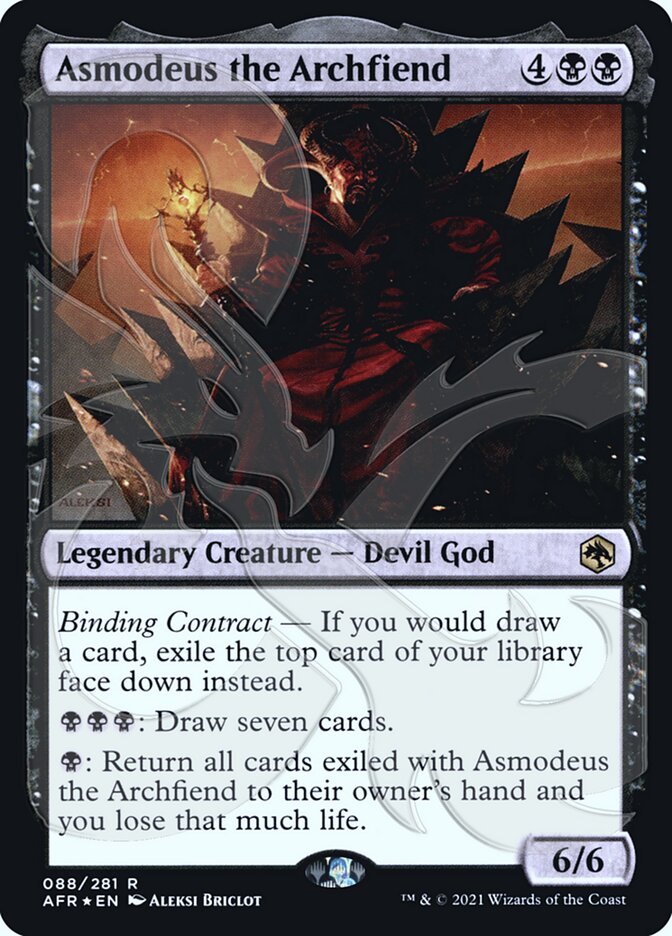 Asmodeus the Archfiend card front