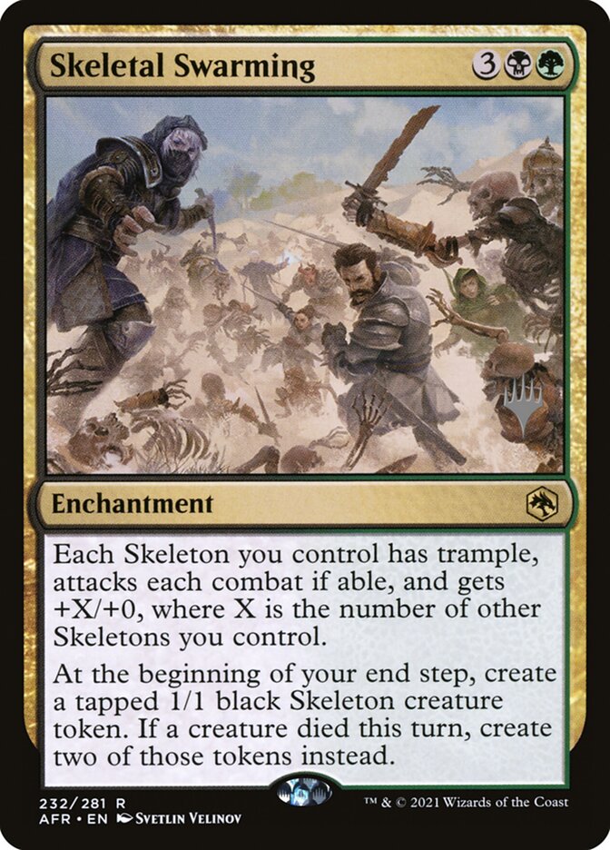 Skeletal Swarming card front