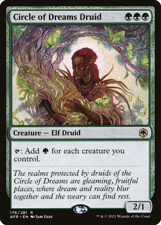 Circle of Dreams Druid card front