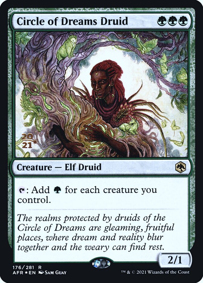 Circle of Dreams Druid card front
