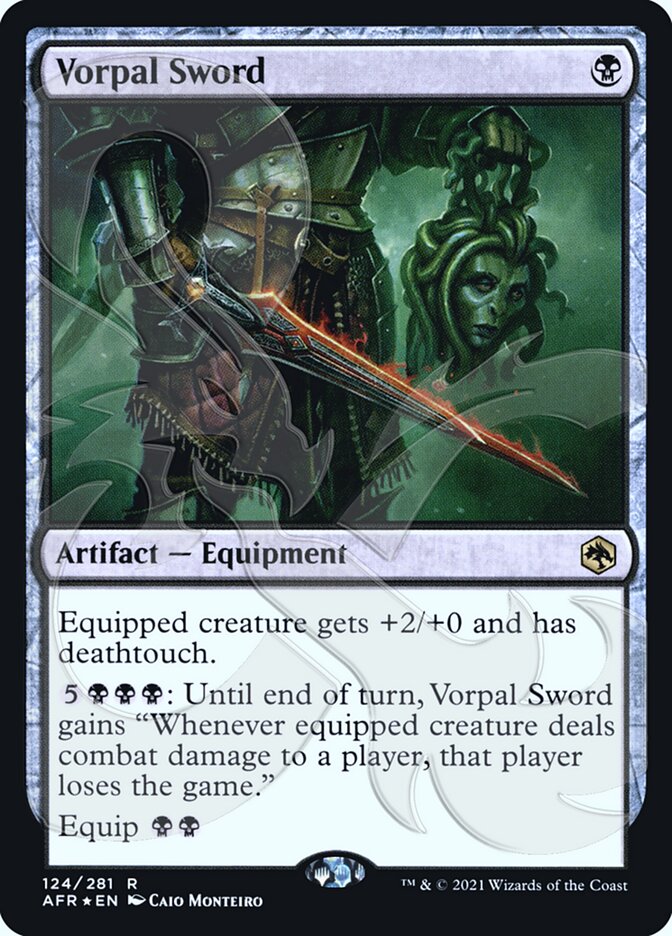 Vorpal Sword card front